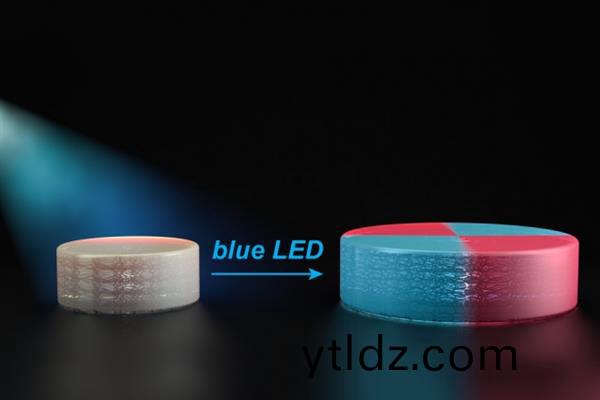化學傢們用LED光(guang)改變(bian)3D打印對象結構(gou)