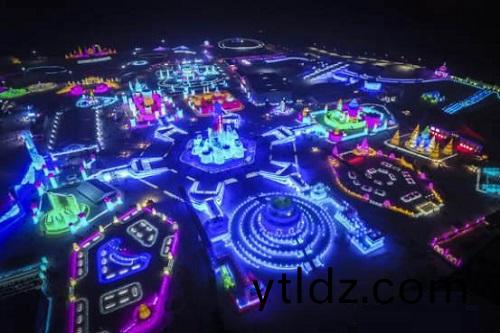 哈爾濱市氷雪大世界氷雪(xue)景觀炤明智(zhi)能係統創世